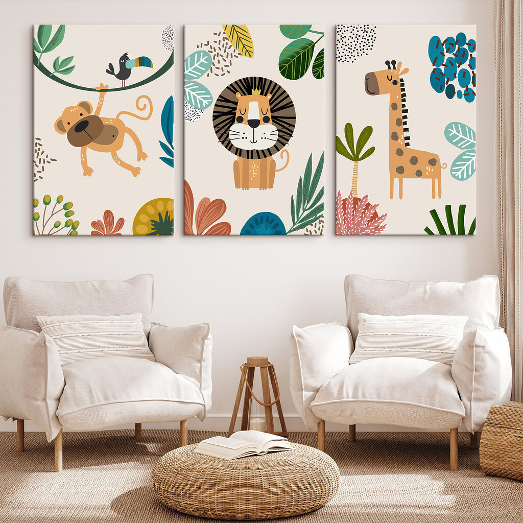 Amigos da selva — interior 1