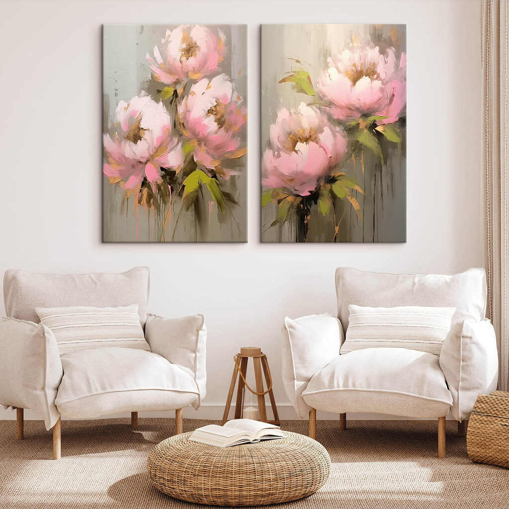 Flores cor-de-rosa em abundância — interior 1