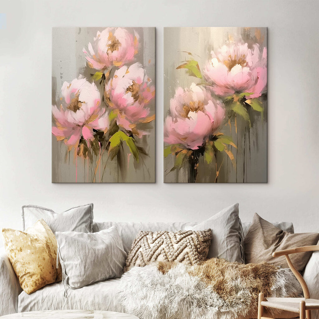 Flores cor-de-rosa em abundância — interior 2