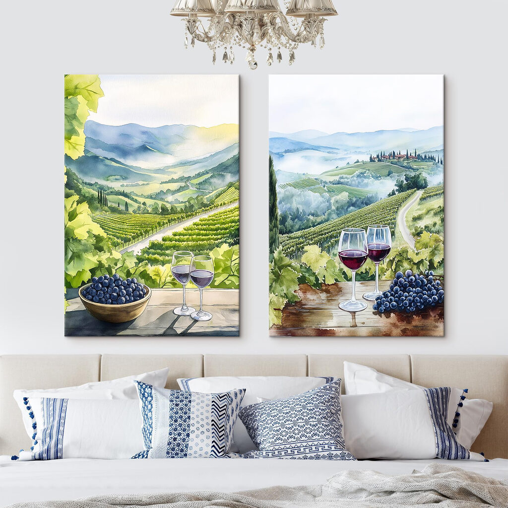 Vista para a vinha — interior 2