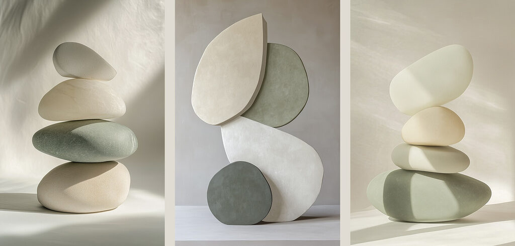 Formas em equilíbrio — design completo
