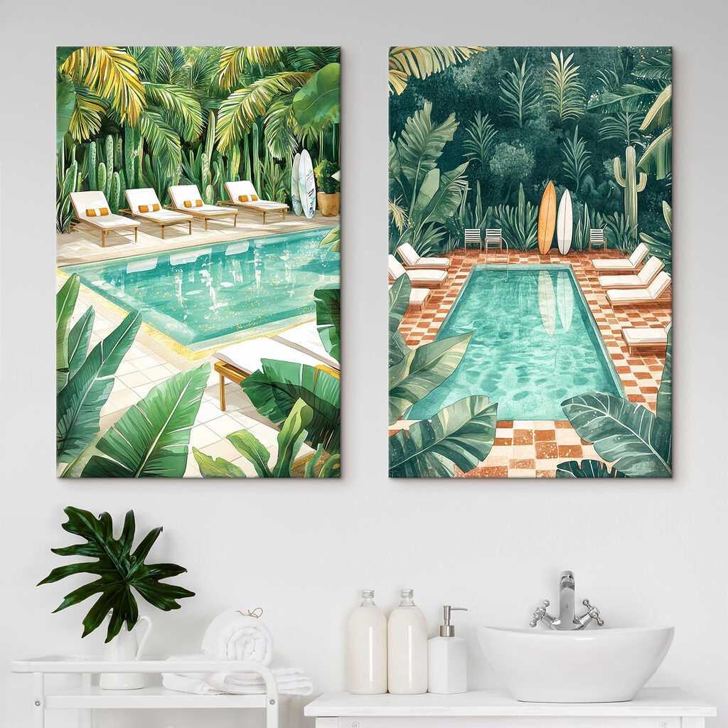 Um mergulho tropical — interior 1