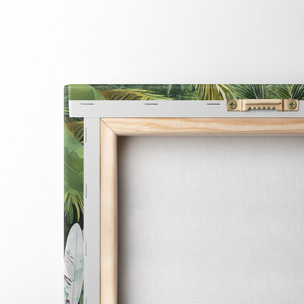 Um mergulho tropical — verso