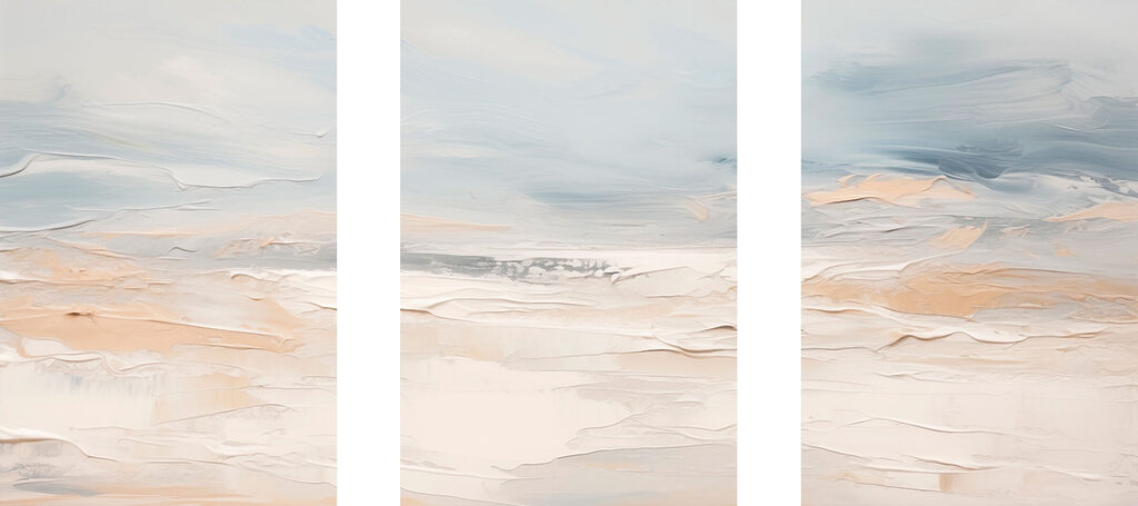 Na costa tranquila — design completo