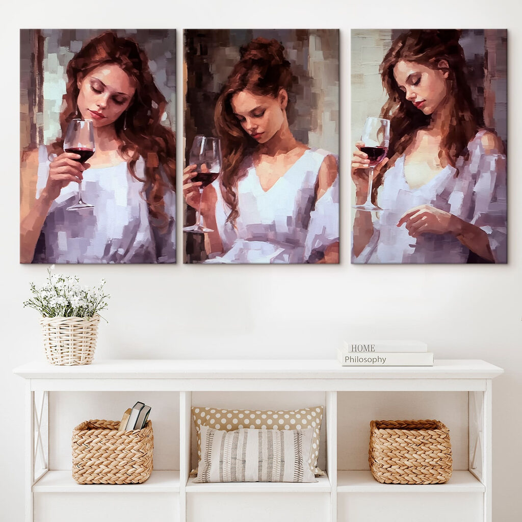 Um momento com vinho — interior 2