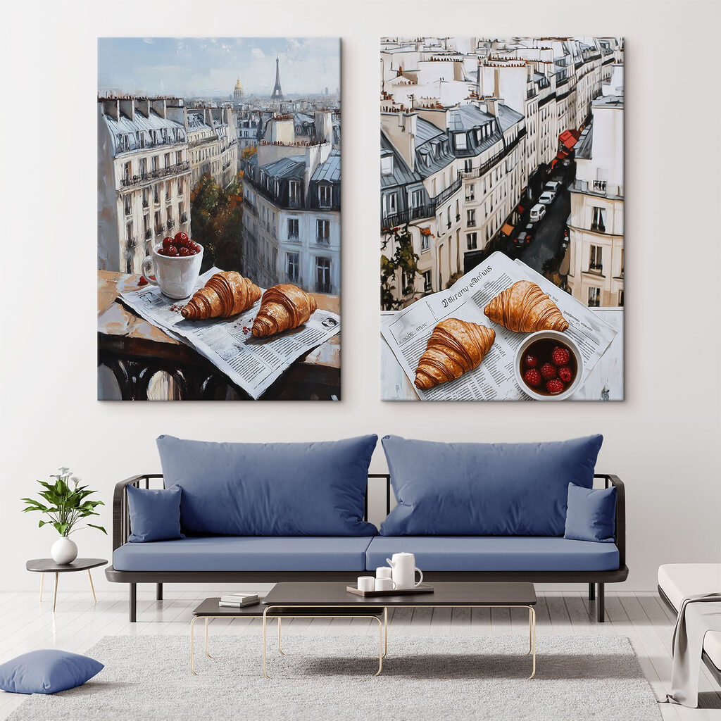 Telhados de Paris — interior 1