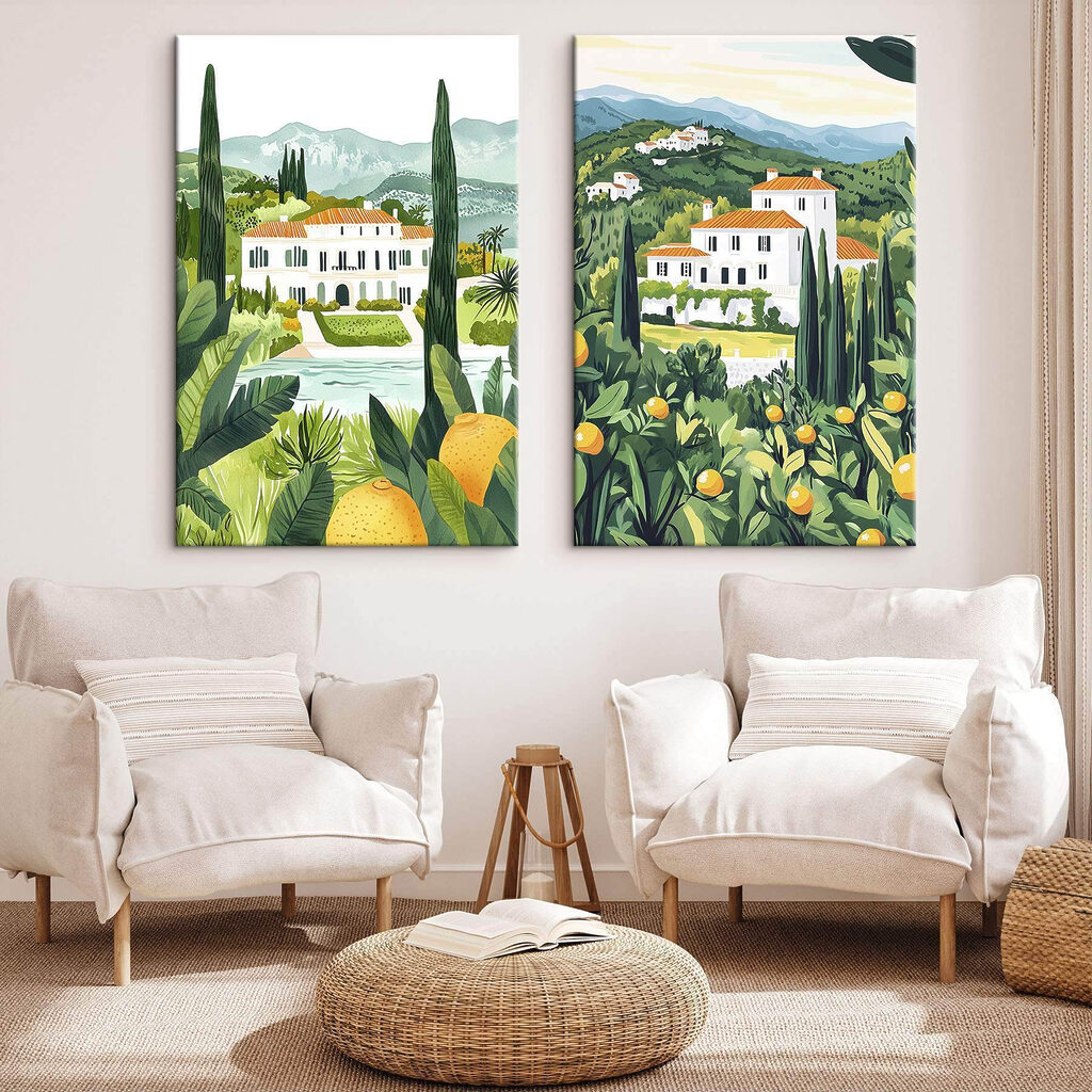 Casas entre as colinas — interior 2