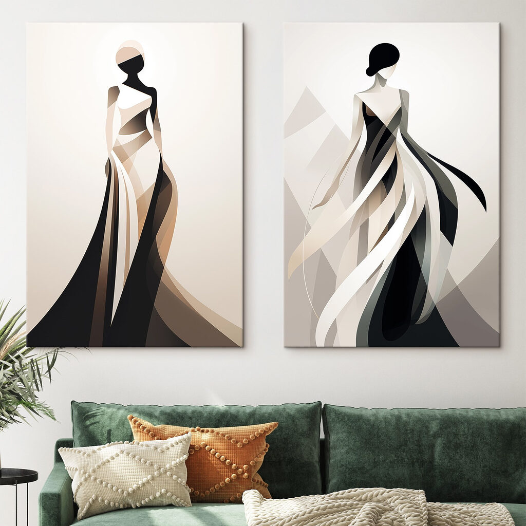 Silhuetas fluidas — interior 2