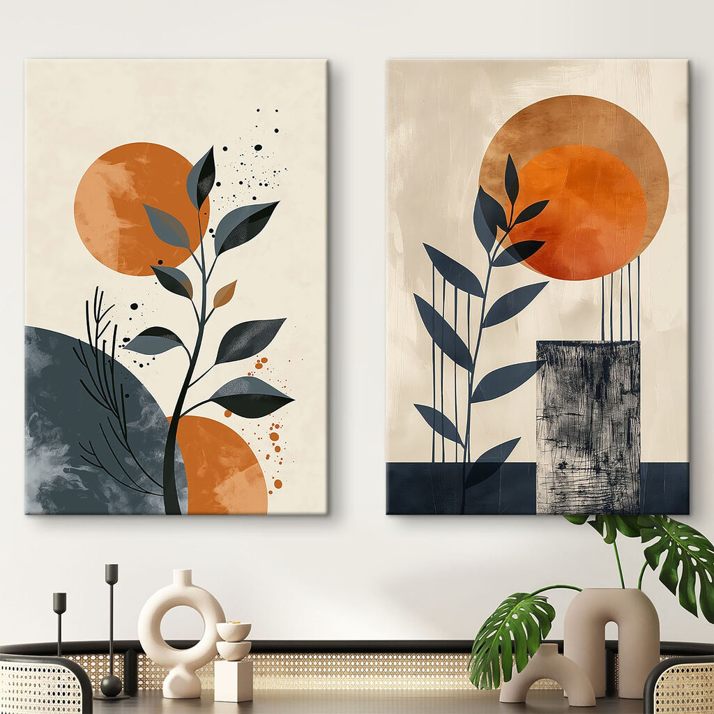 Ramos ao sol — interior 1