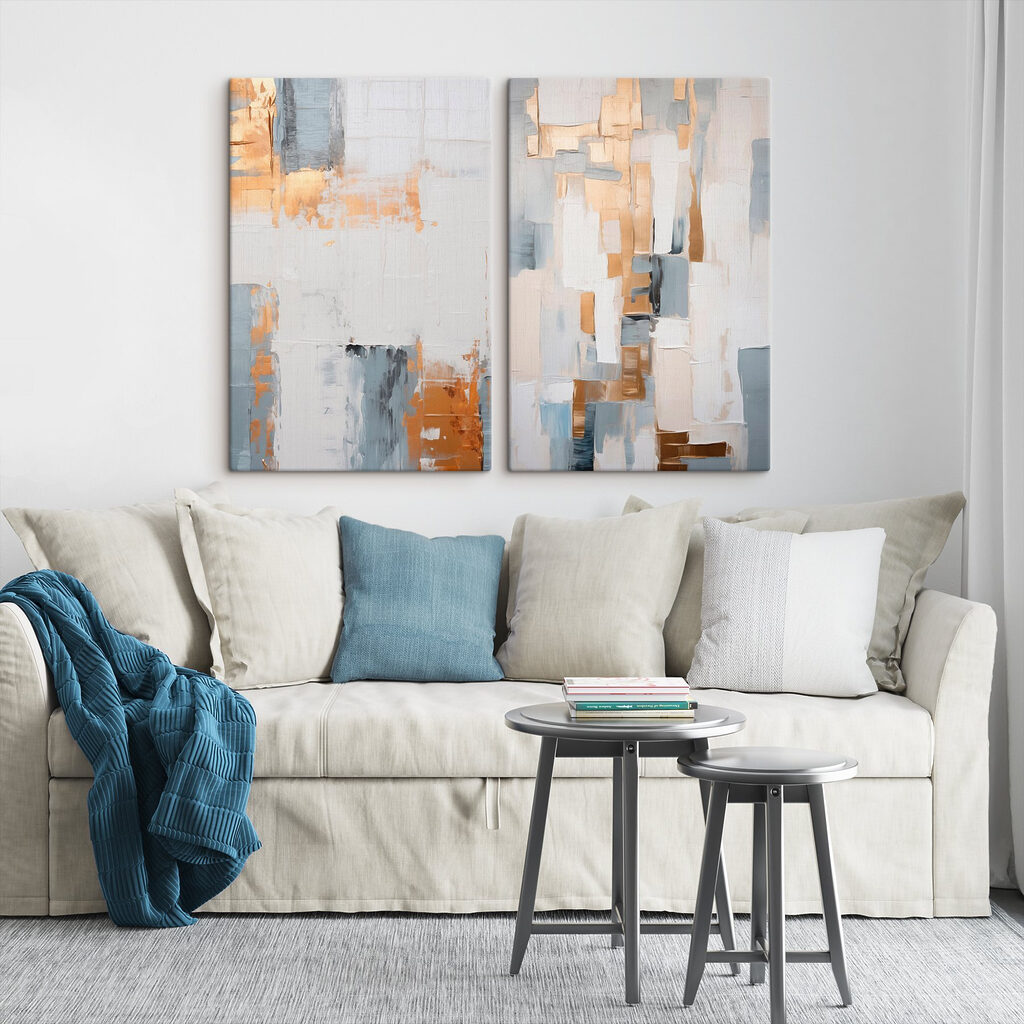 Composições abstratas — interior 1