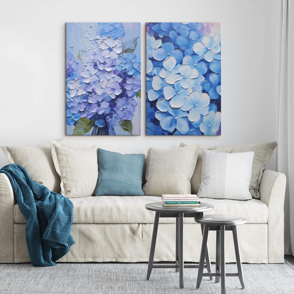 Flores em relevo — interior 2