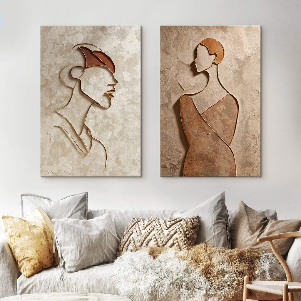 Um retrato em linhas — interior 1