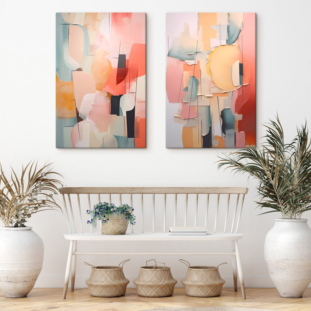 Pastel em fragmentos — interior 2
