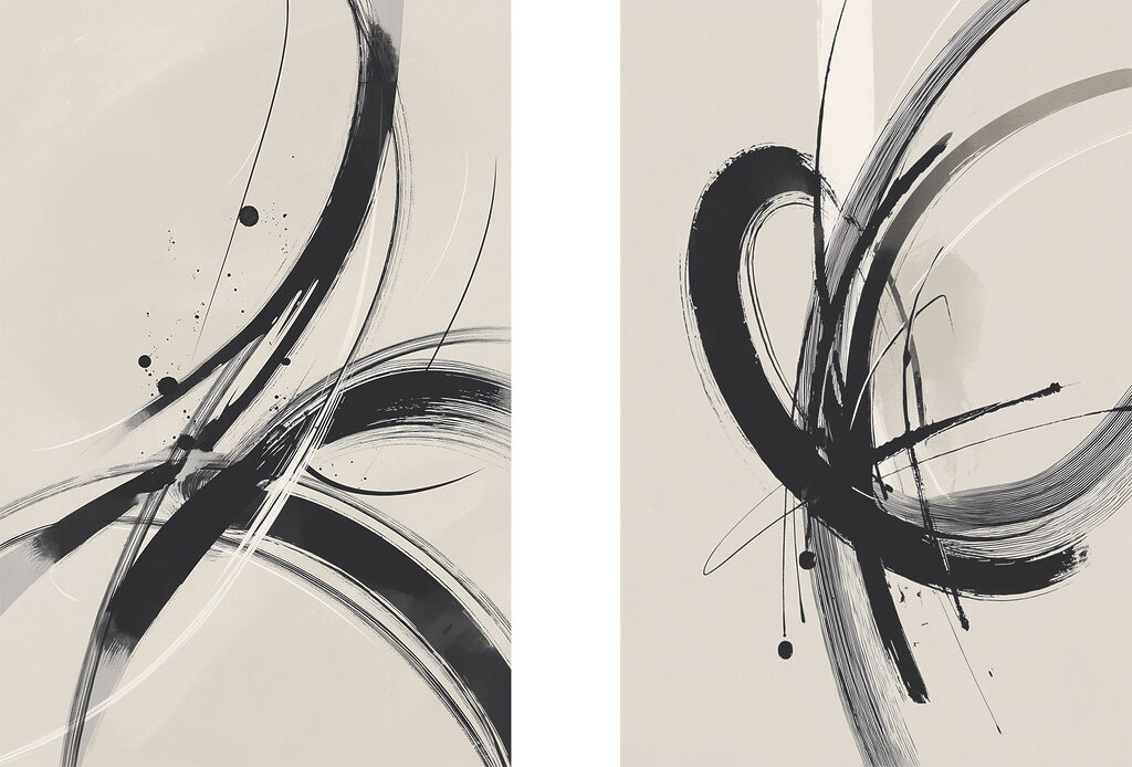 Tinta em movimento — design completo