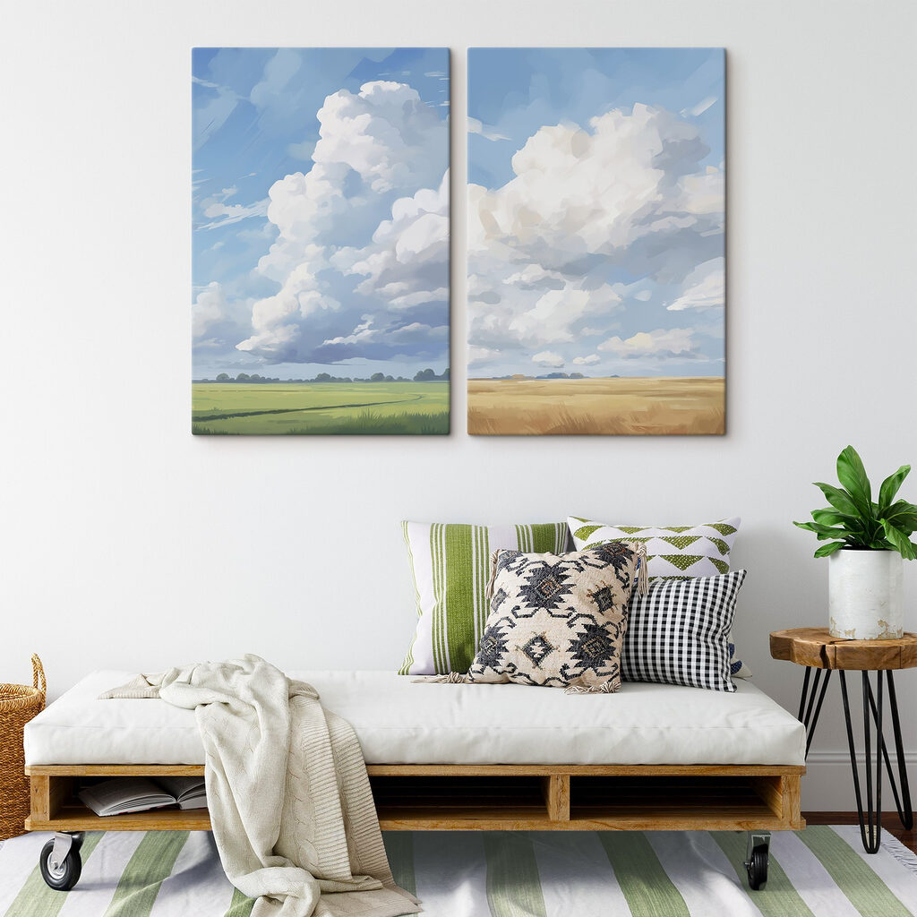 Comparação de paisagens — interior 1