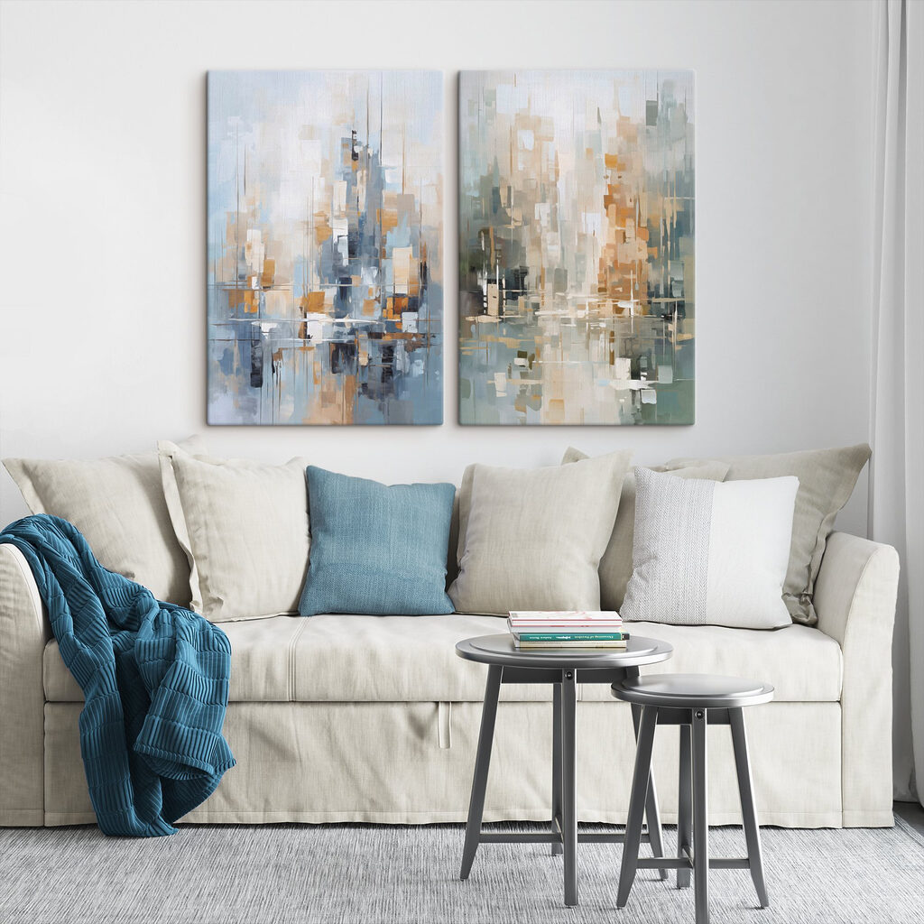 Cidade abstrata — interior 1