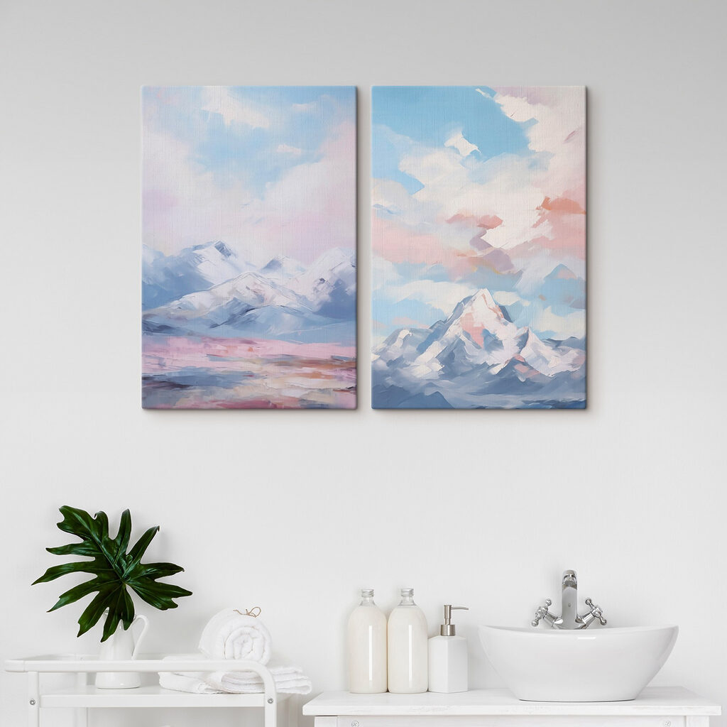 Picos nevados, céu sereno — interior 2