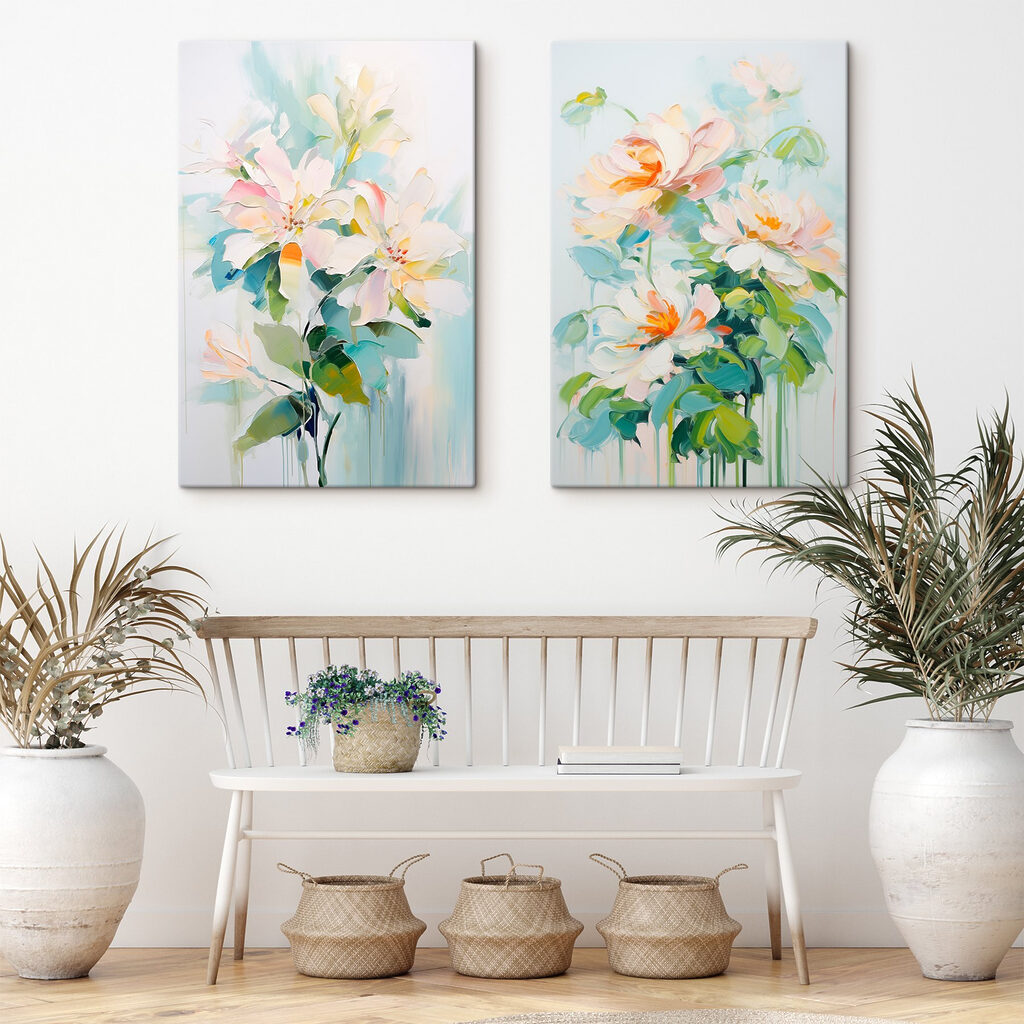 Flores frescas e abundantes — interior 2
