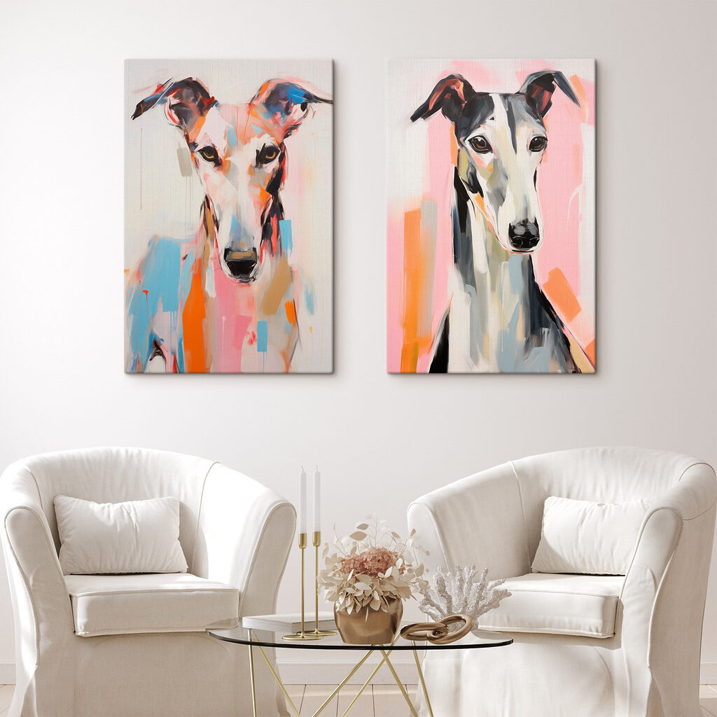 Galgos em cores — interior 1