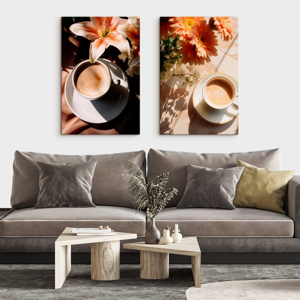 Chávena com flores — interior 1
