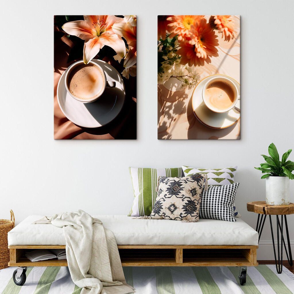 Chávena com flores — interior 2