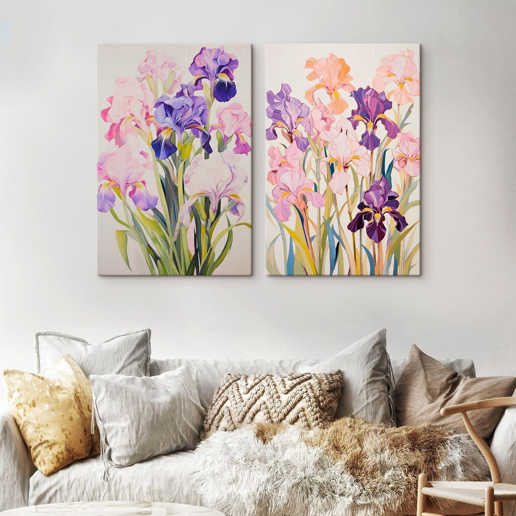 Íris em flor — interior 2