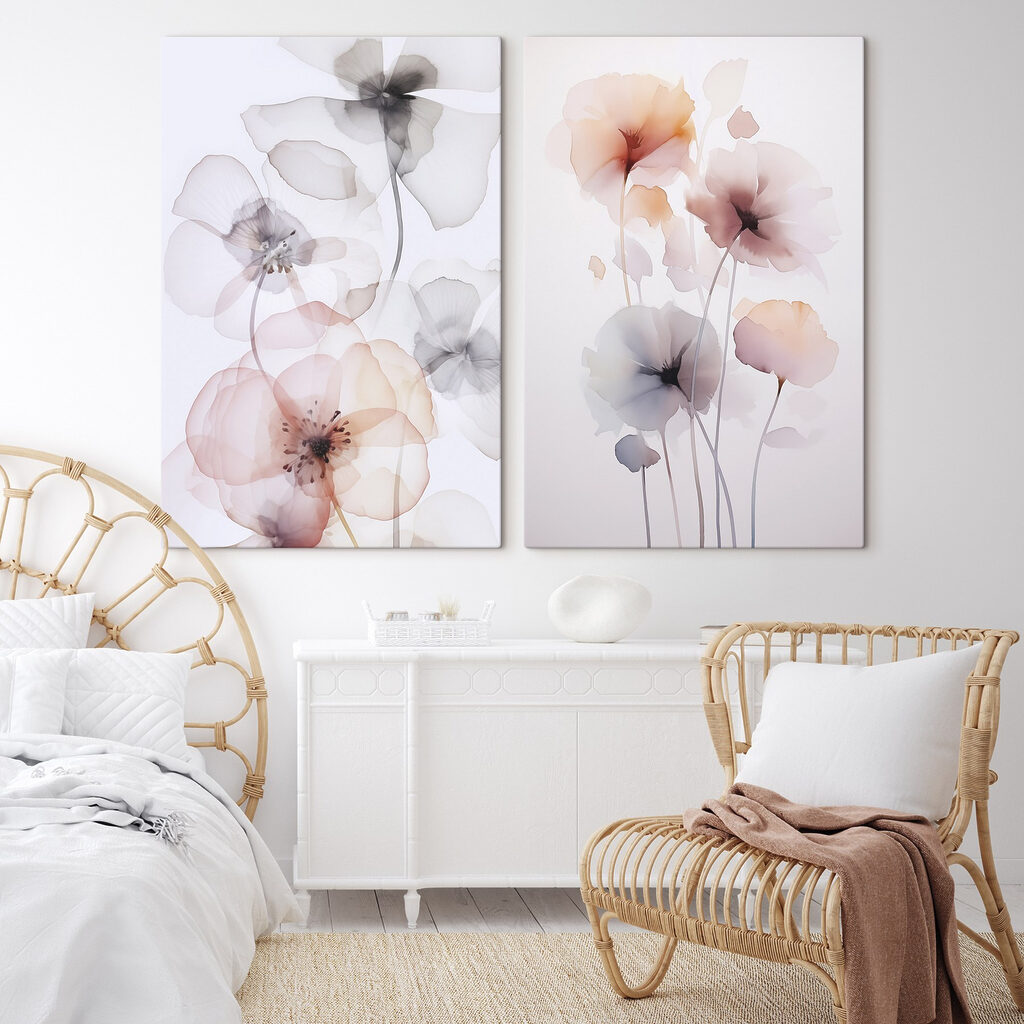 Miolos escuros sobre branco — interior 2