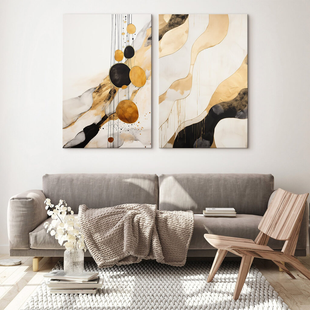 Círculos e ondas — interior 1