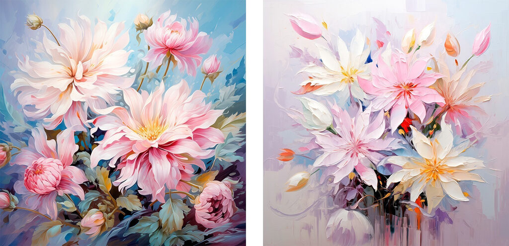 Jardim em tons pastel — design completo