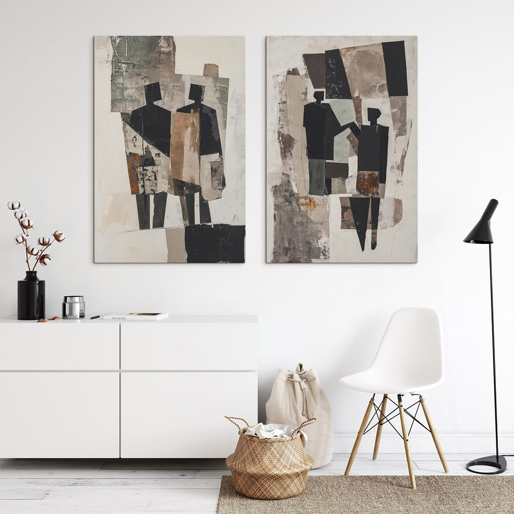 Figuras em colagem — interior 2