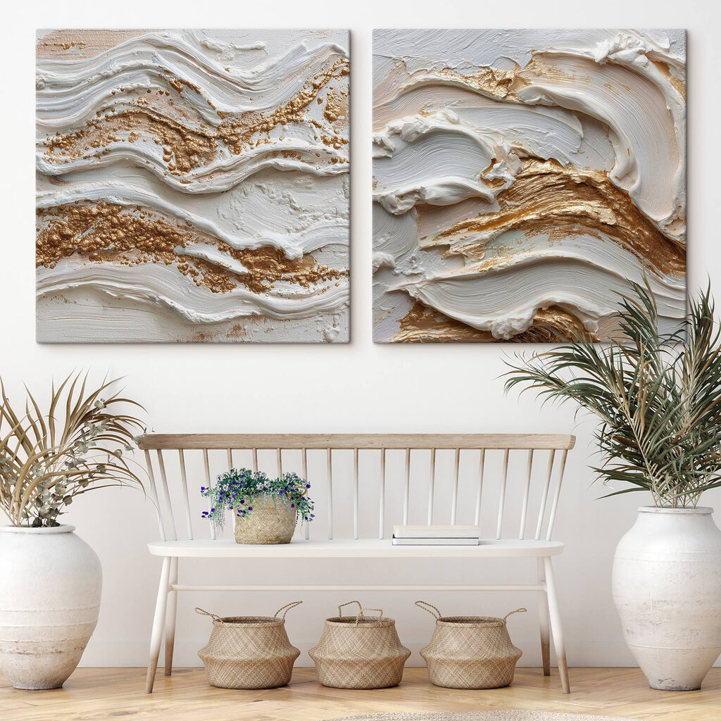 Ondas em relevo — interior 1