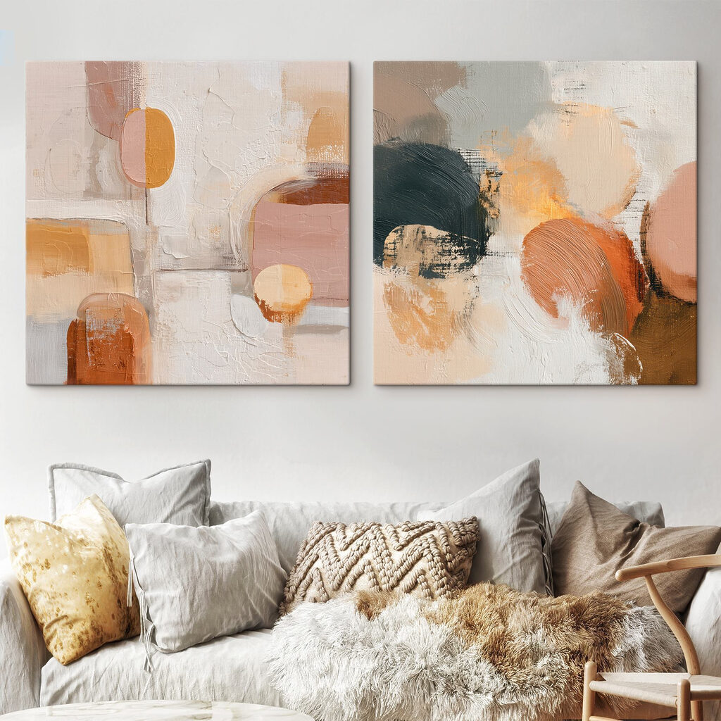 Campos de cor quentes — interior 1