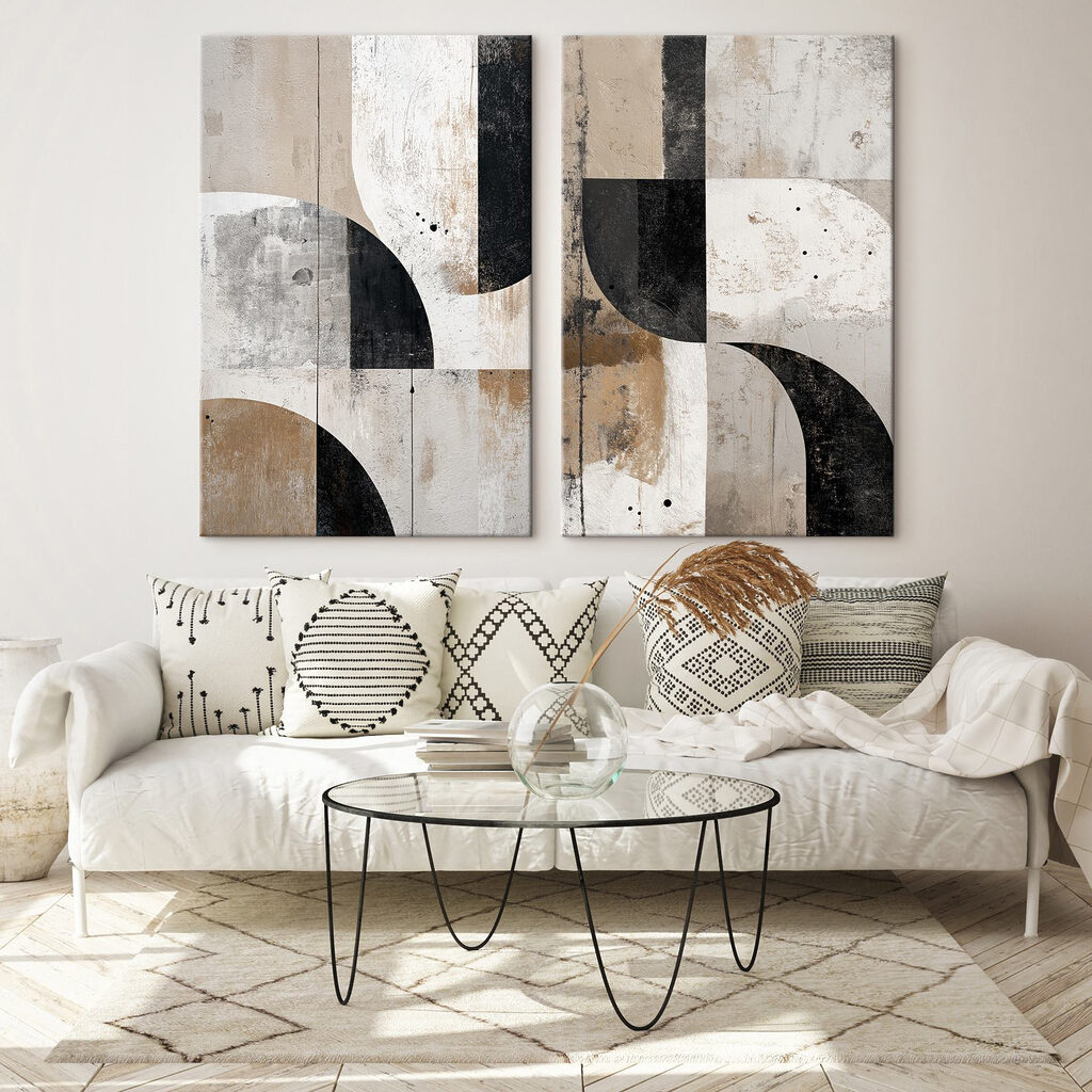 Geometria envelhecida — interior 1
