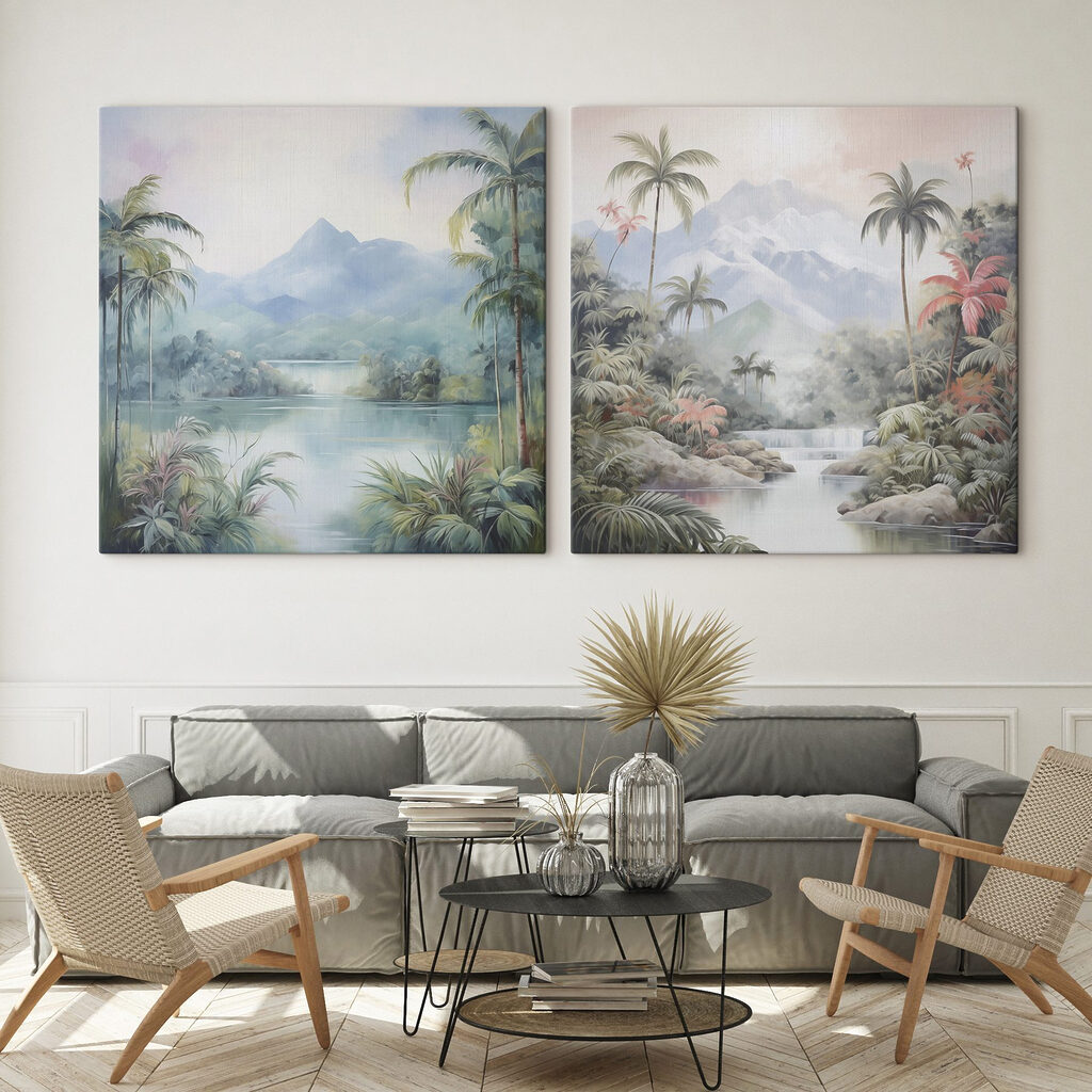 Paisagem tropical — interior 1