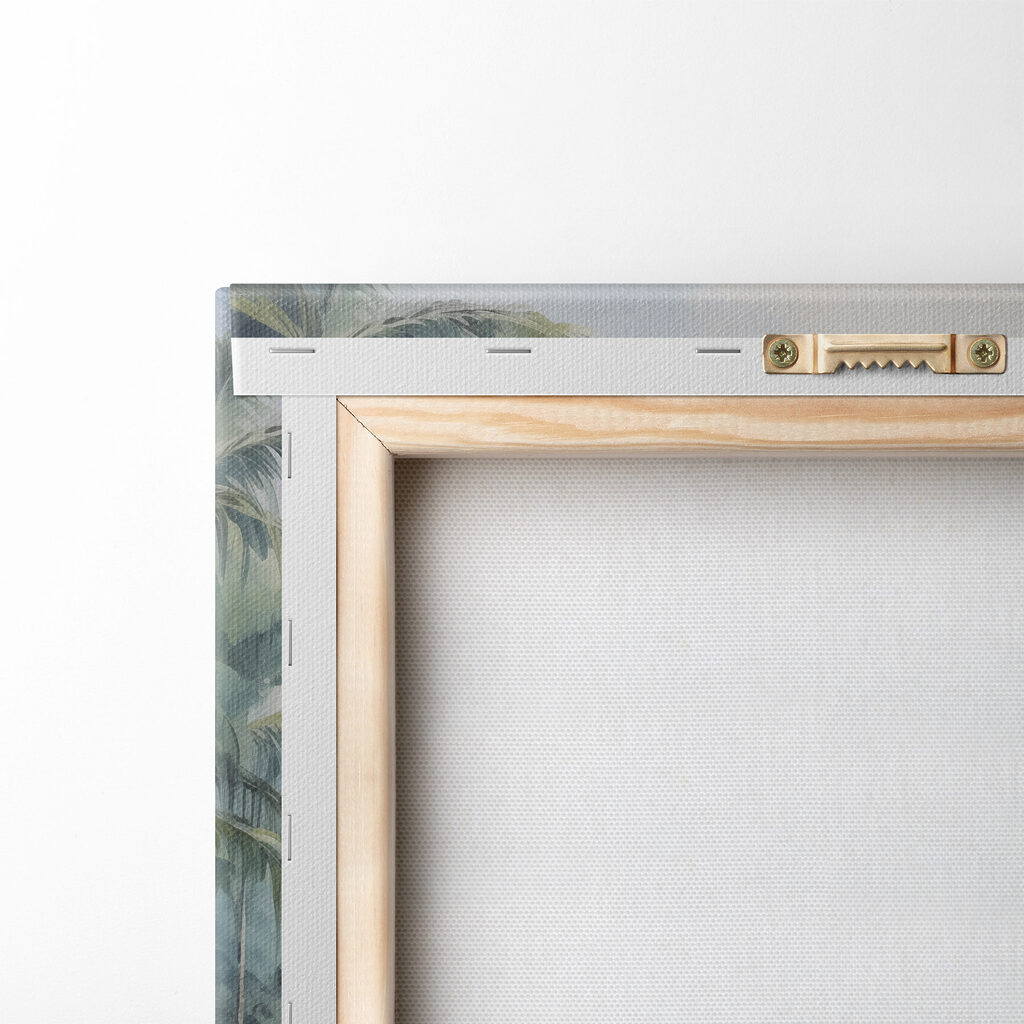 Paisagem tropical — verso