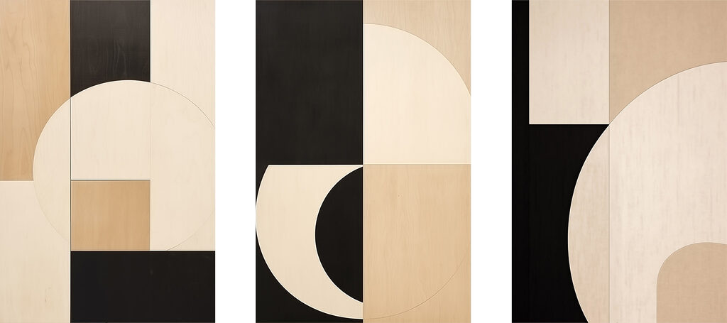 Arcos e retângulos — design completo