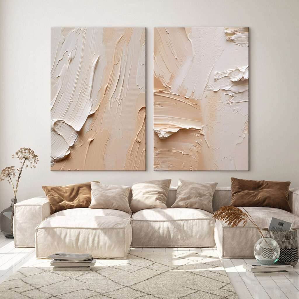 Marcas de pincel quentes — interior 1