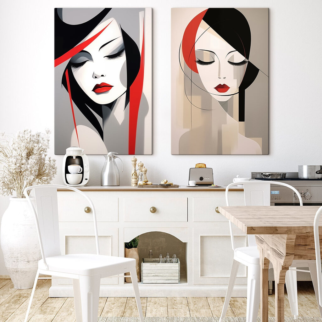 Rostos em contraste — interior 2