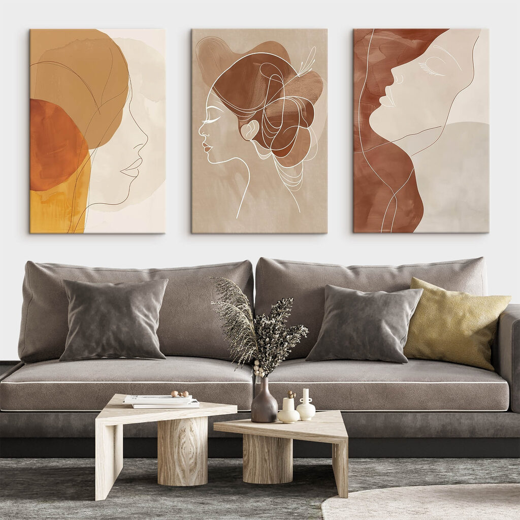Perfis em linhas finas — interior 1