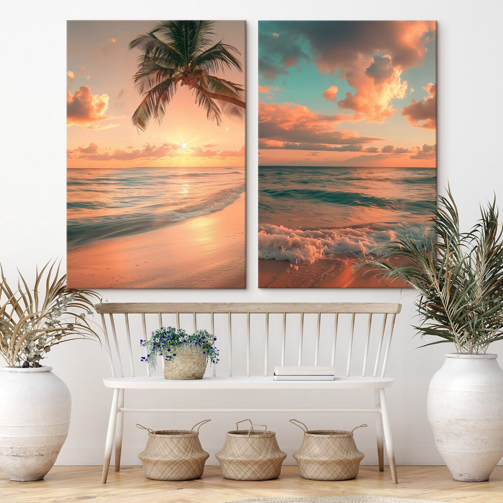 Palmeira na praia — interior 1