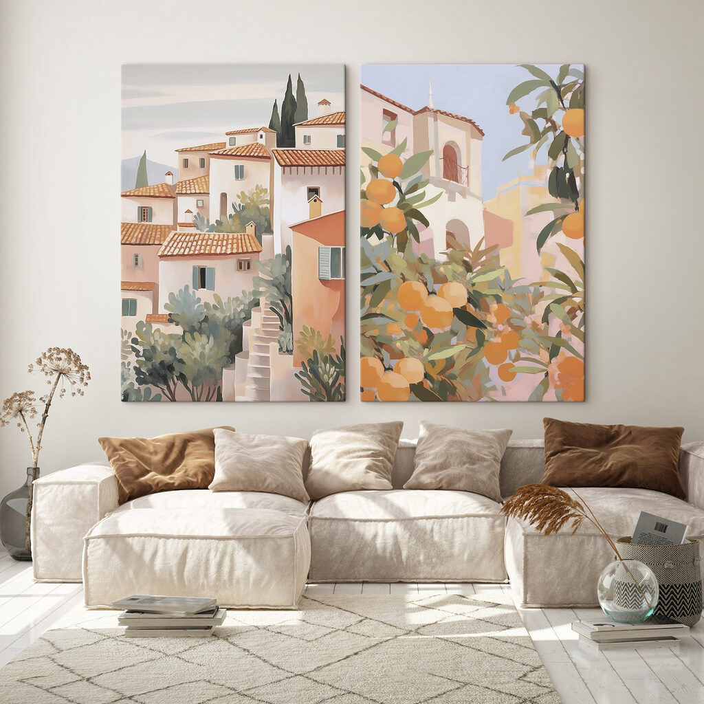 Aldeia ao sol — interior 1