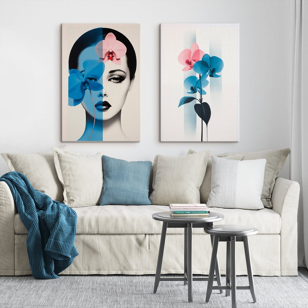 Orquídeas sobre o rosto — interior 2