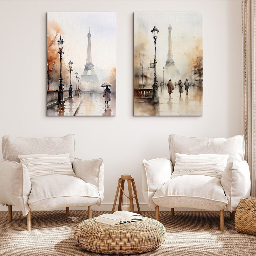 Paris na chuva — interior 2