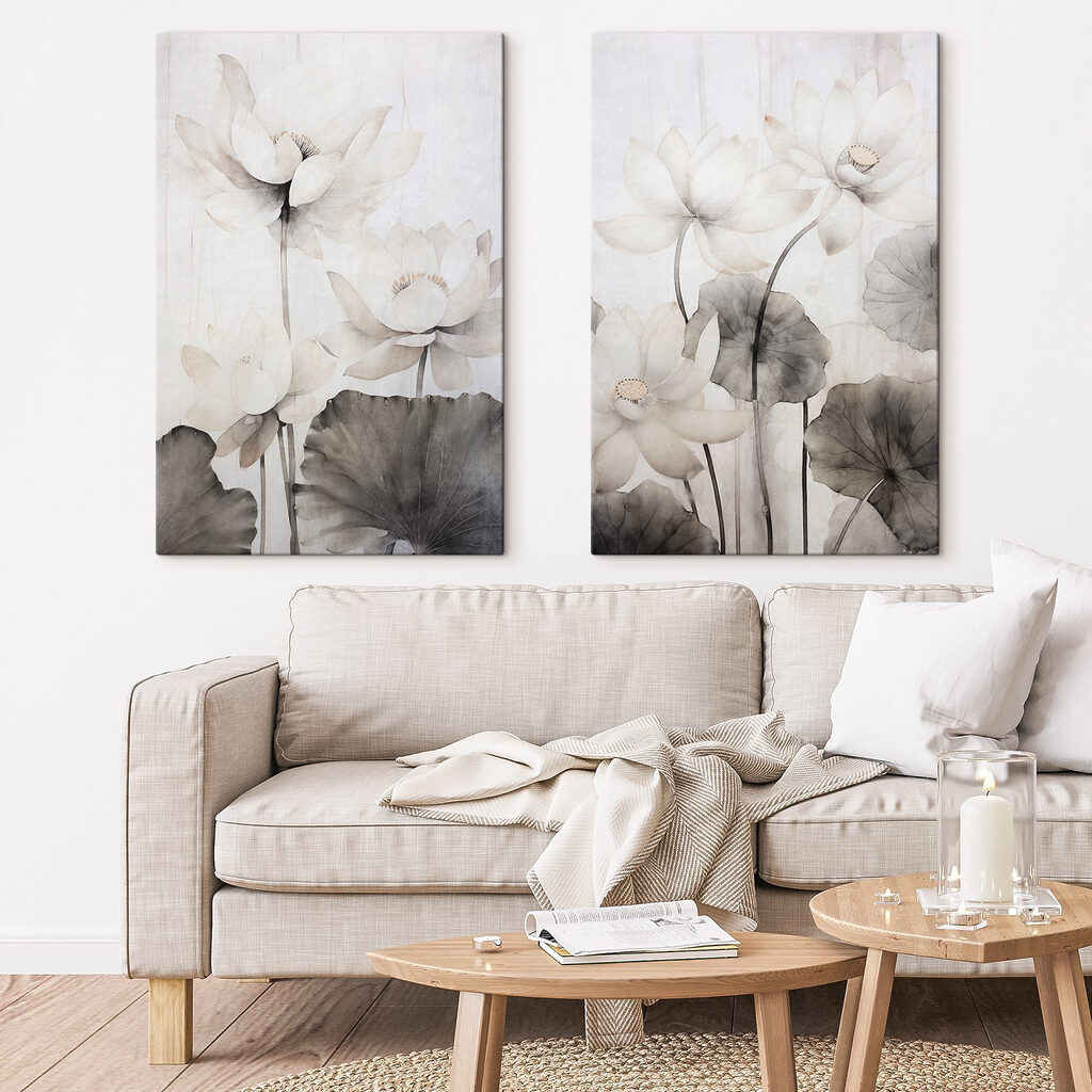 Flores de água — interior 2