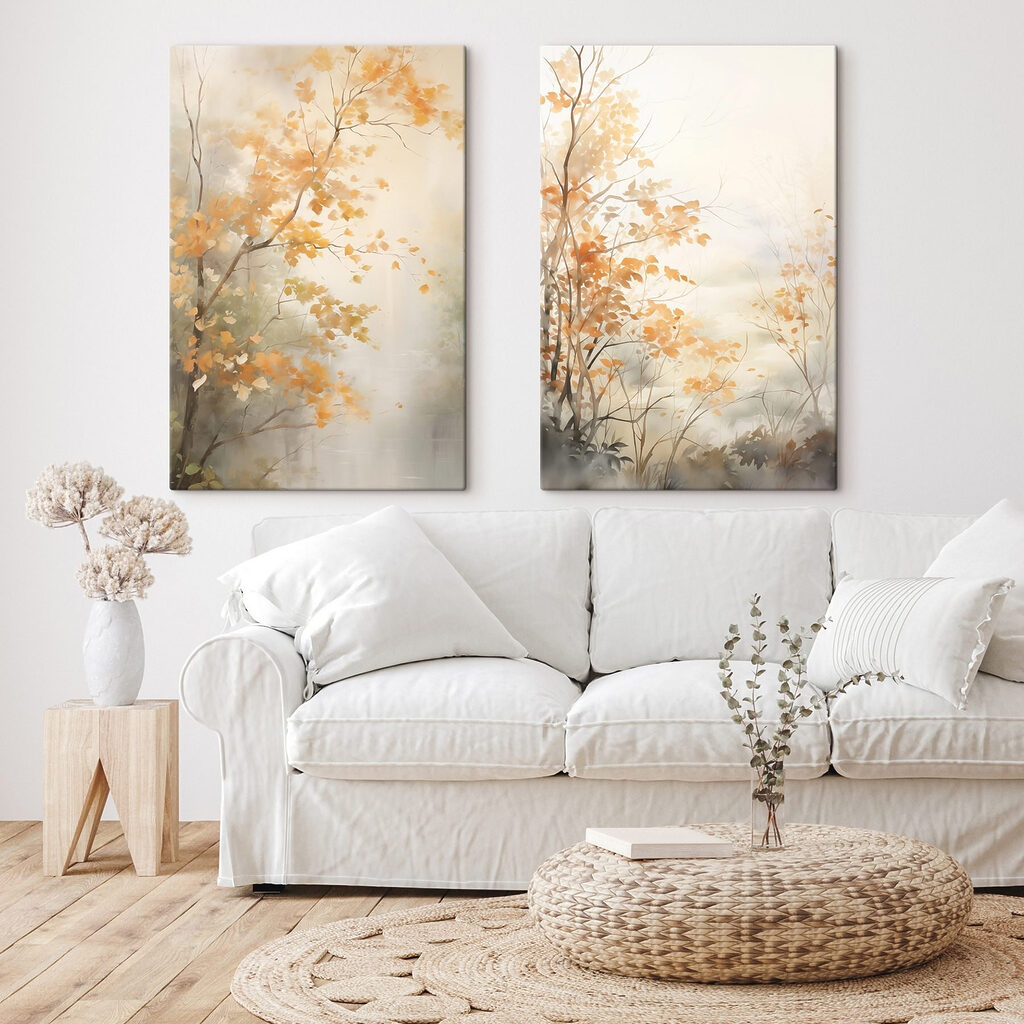 Outono entre ramos — interior 2