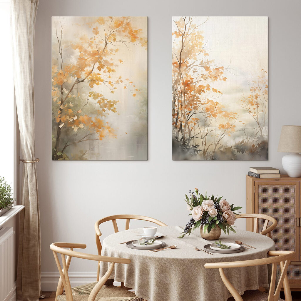 Outono entre ramos — interior 1