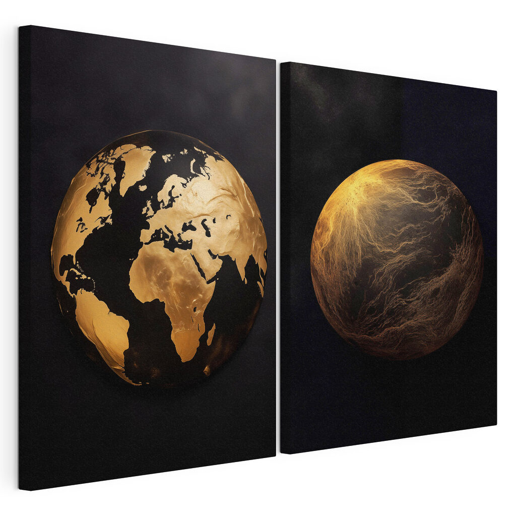 Espaço e planetas — vista do produto