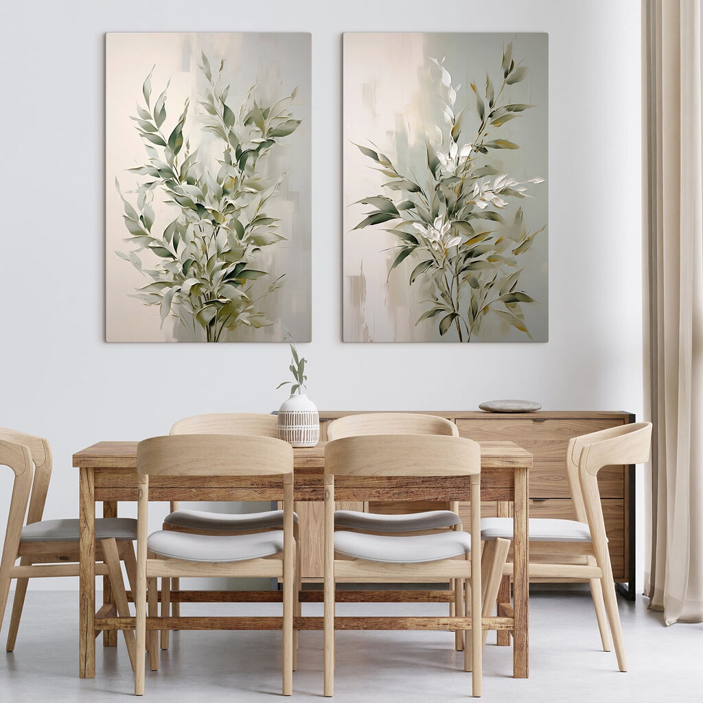 Ramos e pequenas flores — interior 2