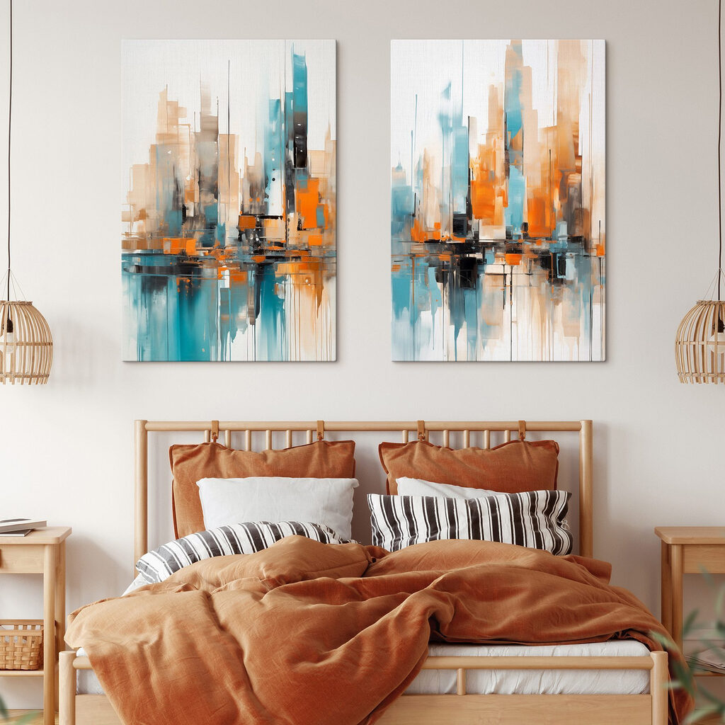 Cidade com reflexos — interior 1
