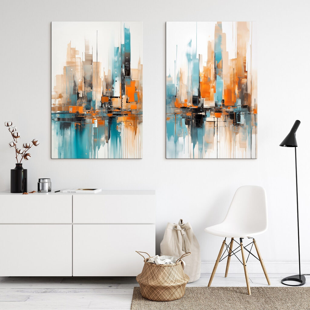 Cidade com reflexos — interior 2
